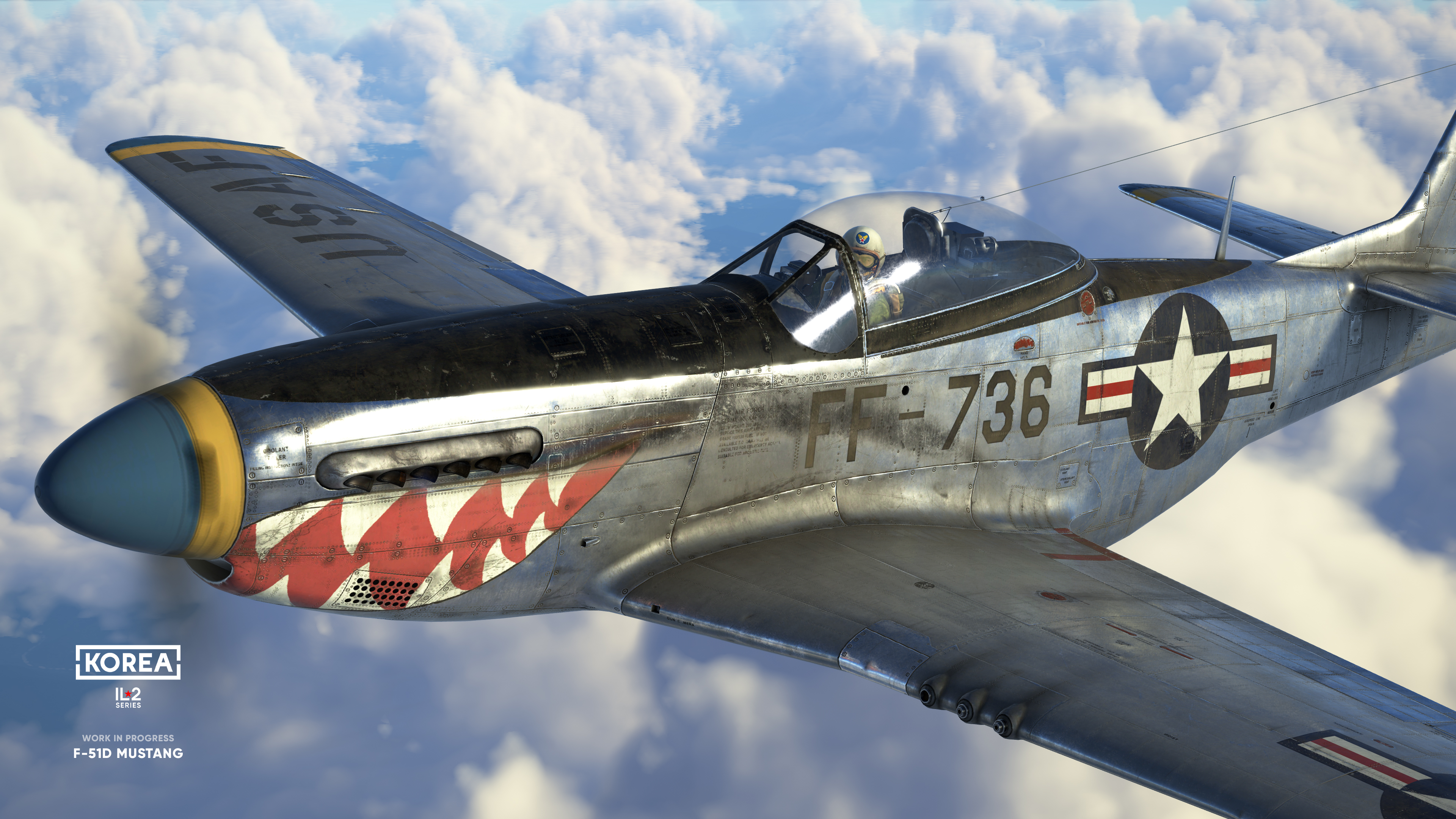 F51 Mustang pour IL2 Korea